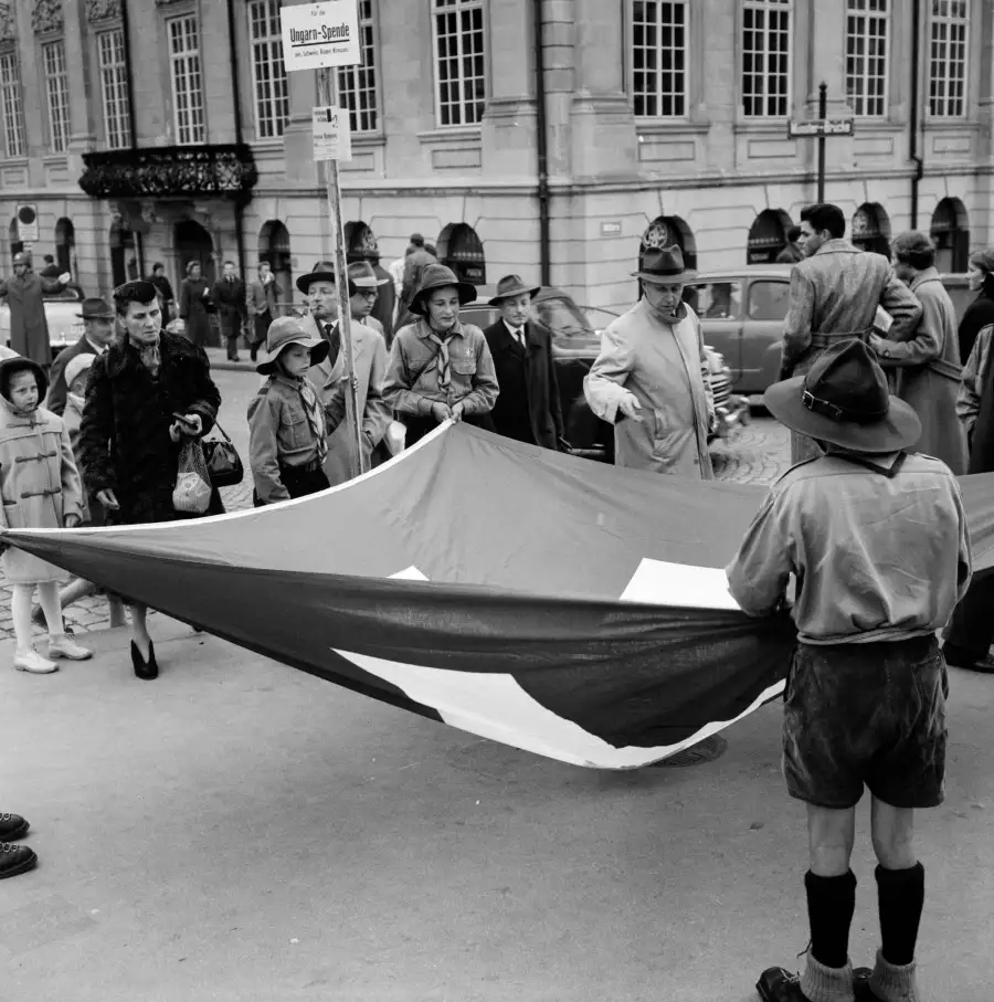 Swiss Scouts Are Raising Funds for Hungarians